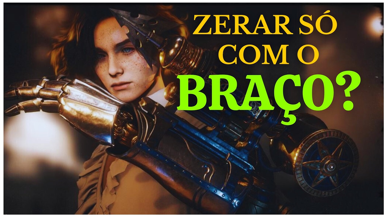 Venci TODOS os Bosses Só com o Braço Legião! Sem Armas | Sem Parry | LIES OF P