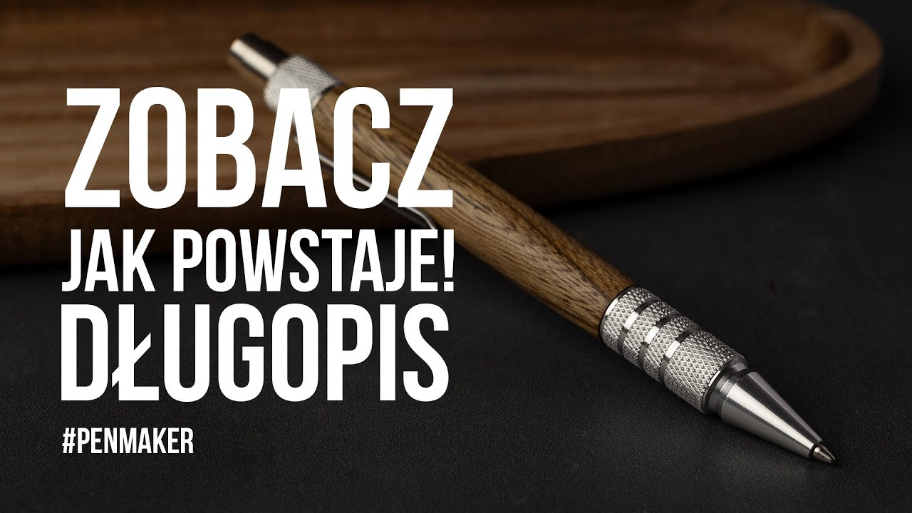 Toczenie długopisu krok po kroku!