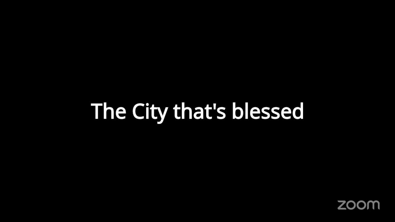 The Blessed City of God