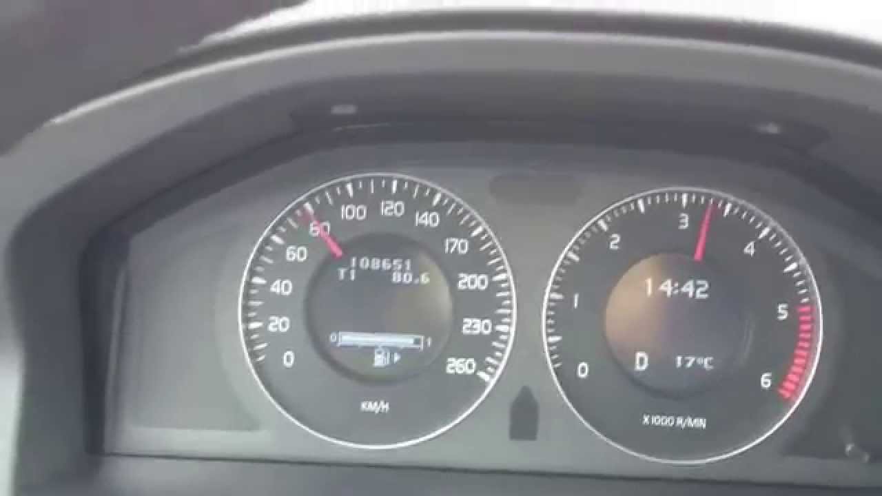 Volvo S80 D5 Geartronic acceleration 0-100 km/h