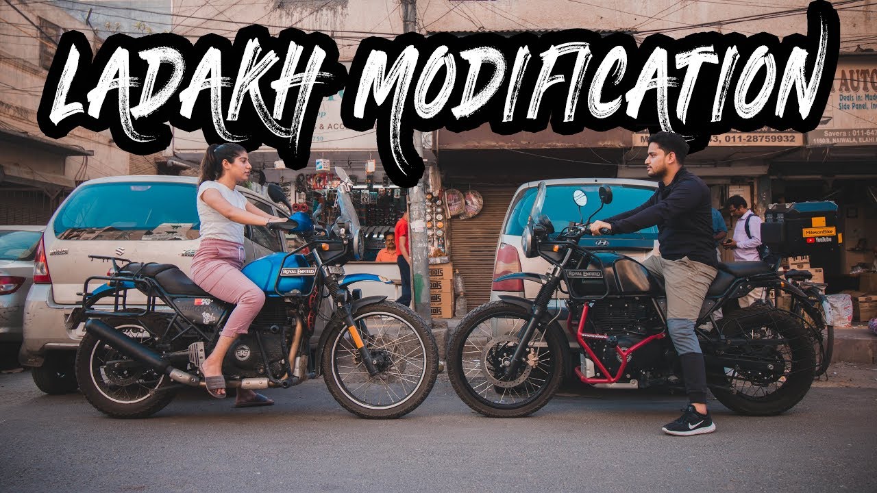 Preparing Himalayan for Ladakh | Karol Bagh Bike Market | Cheap Accessories | STRAY ARTIST