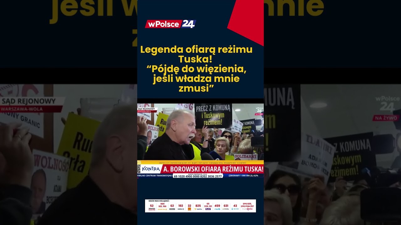 Legenda ofiarą reżimu Tuska! 