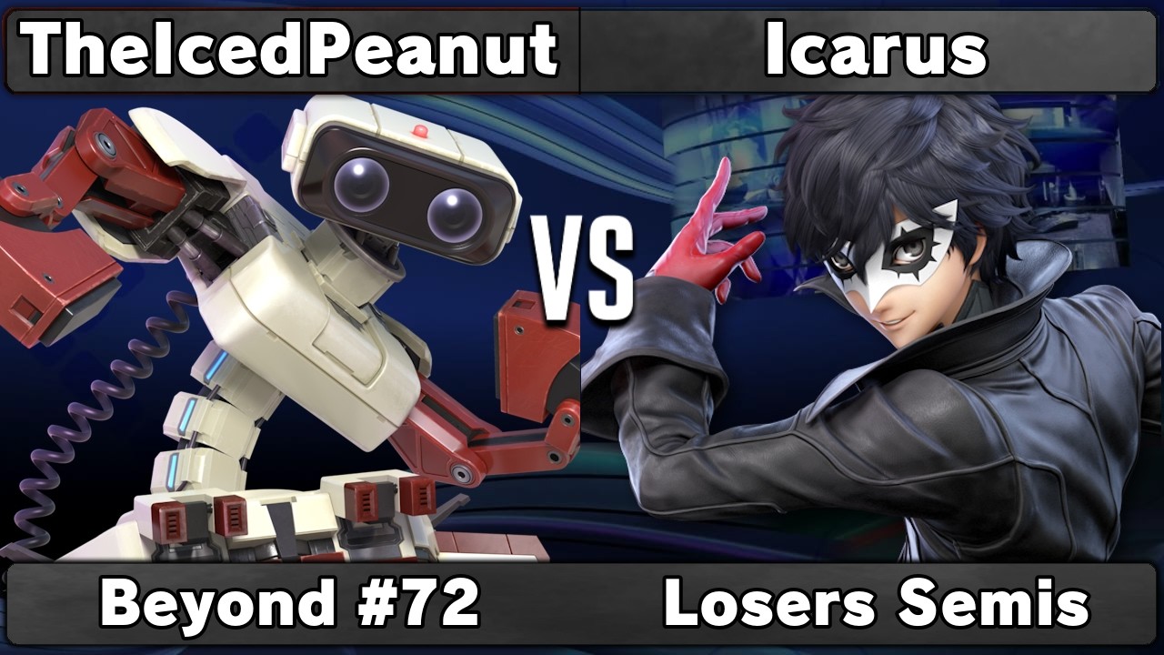 TheIcedPeanut (Brawler, ROB) vs Icarus (Joker) | Losers Semis | Beyond #72