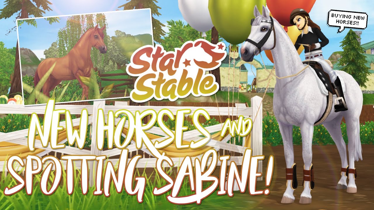 Buying NEW horses & an UPDATE on Sabine! | Star Stable Updates
