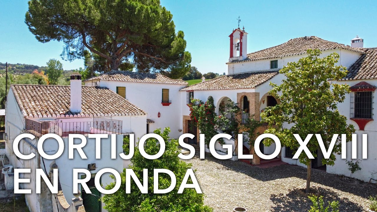 Cortijo andaluz del Siglo XVIII con 29Ha de extensión en venta cerca de Ronda, Málaga | P2946