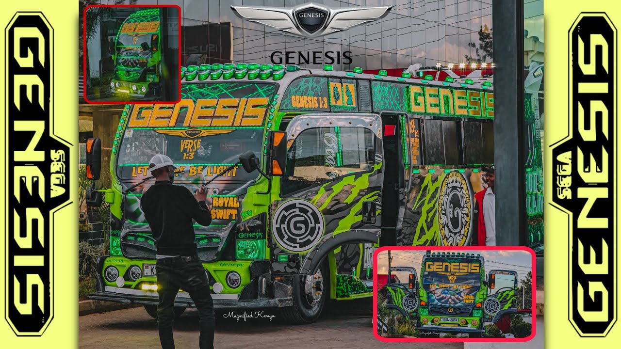 GENESIS ENTRANCE/LATEST MATATU IN TOWN/REPRESENTING EMBAKASI