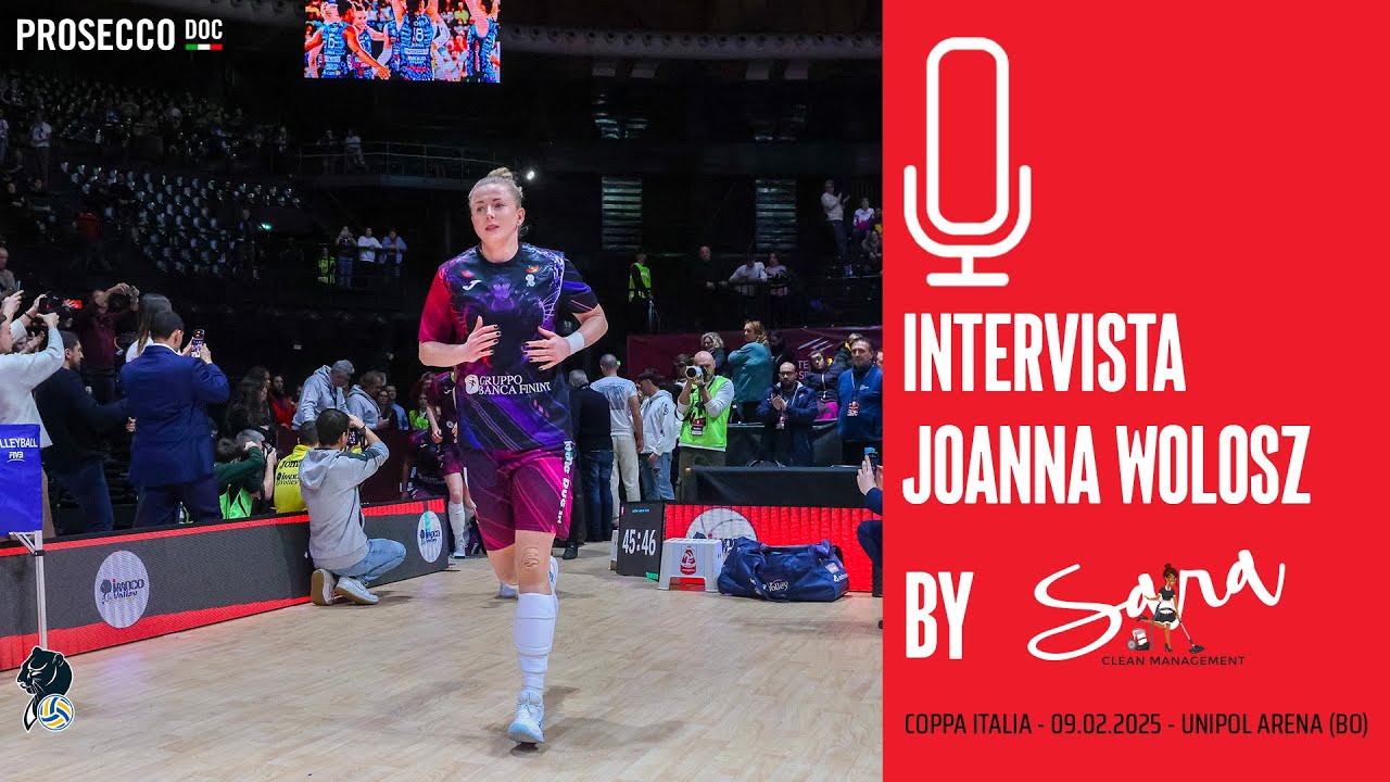 🎤 JOANNA WOLOSZ | 𝗣𝗢𝗦𝗧 𝗠𝗔𝗧𝗖𝗛 𝗜𝗡𝗧𝗘𝗥𝗩𝗜𝗘𝗪 𝗩𝗦 NUMIA VERO VOLLEY MILANO