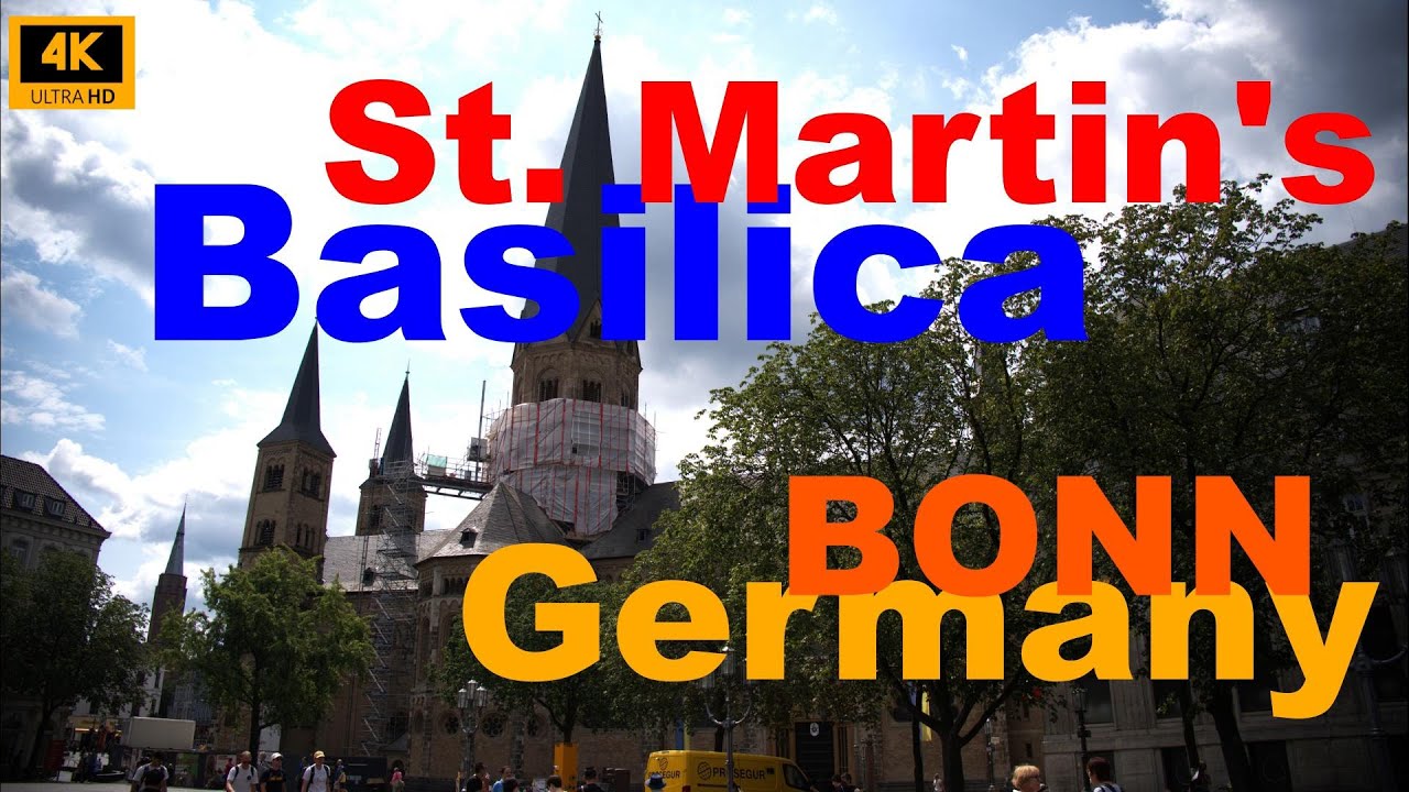 St. Martin's Basilica Bonn Germany | 4K