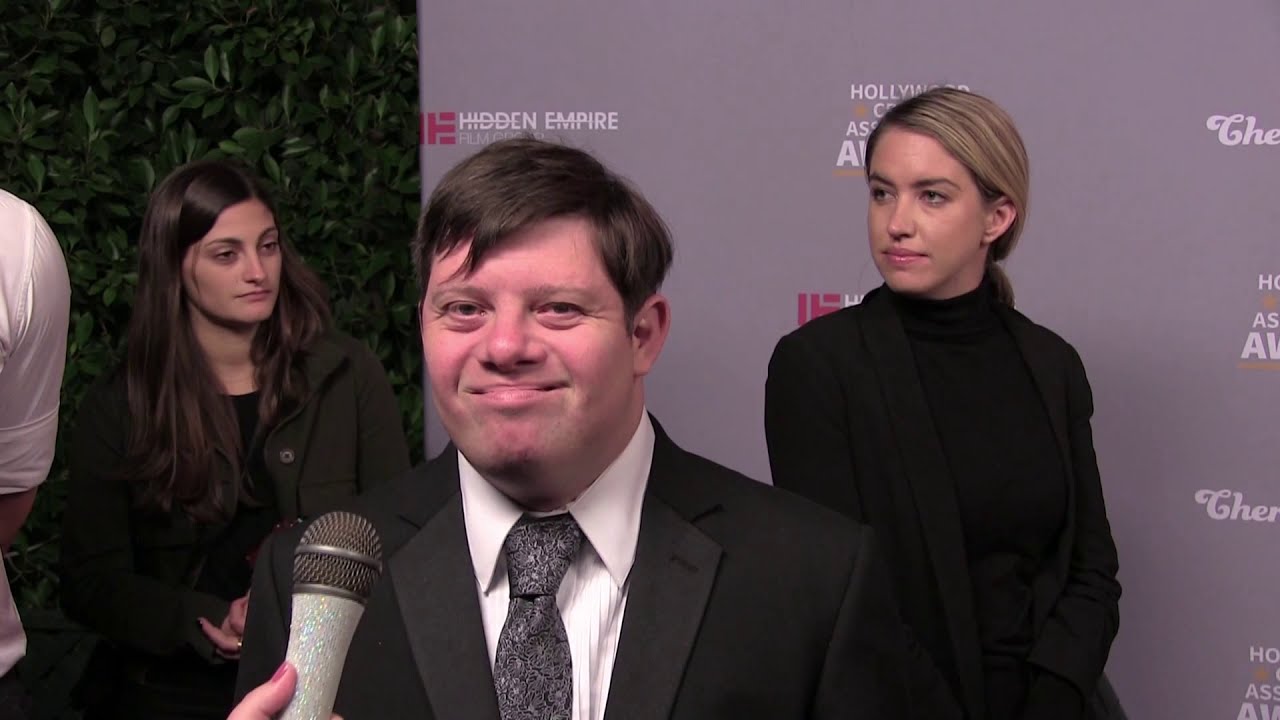 Zack Gottsagen Interview for Peanut Butter Falcon at the HCA Awards