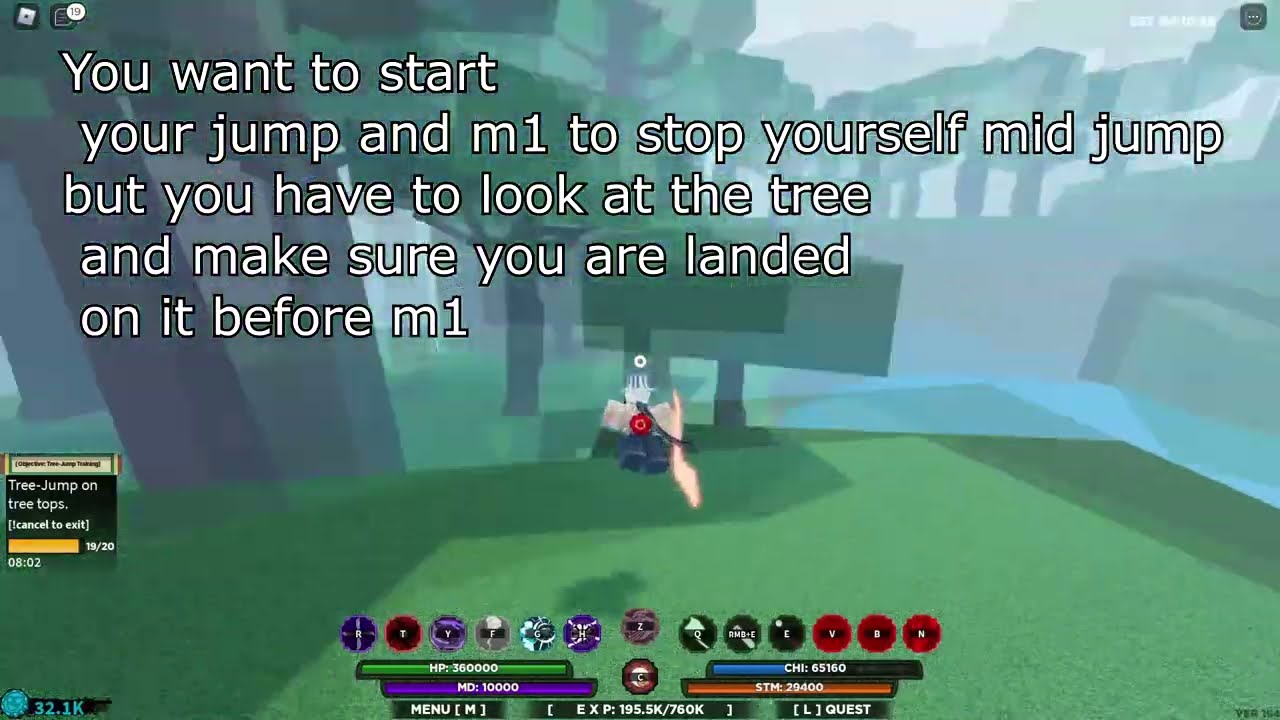 How To Tree Jump Faster! *Shindo Life*