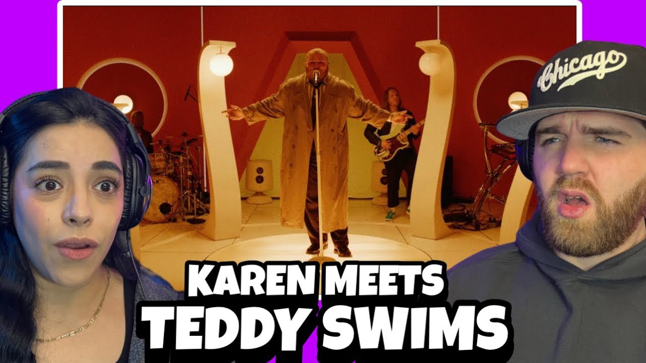 KAREN MEETS: Teddy Swims - Lose Control (Live) | Реакция на первое прослушивание