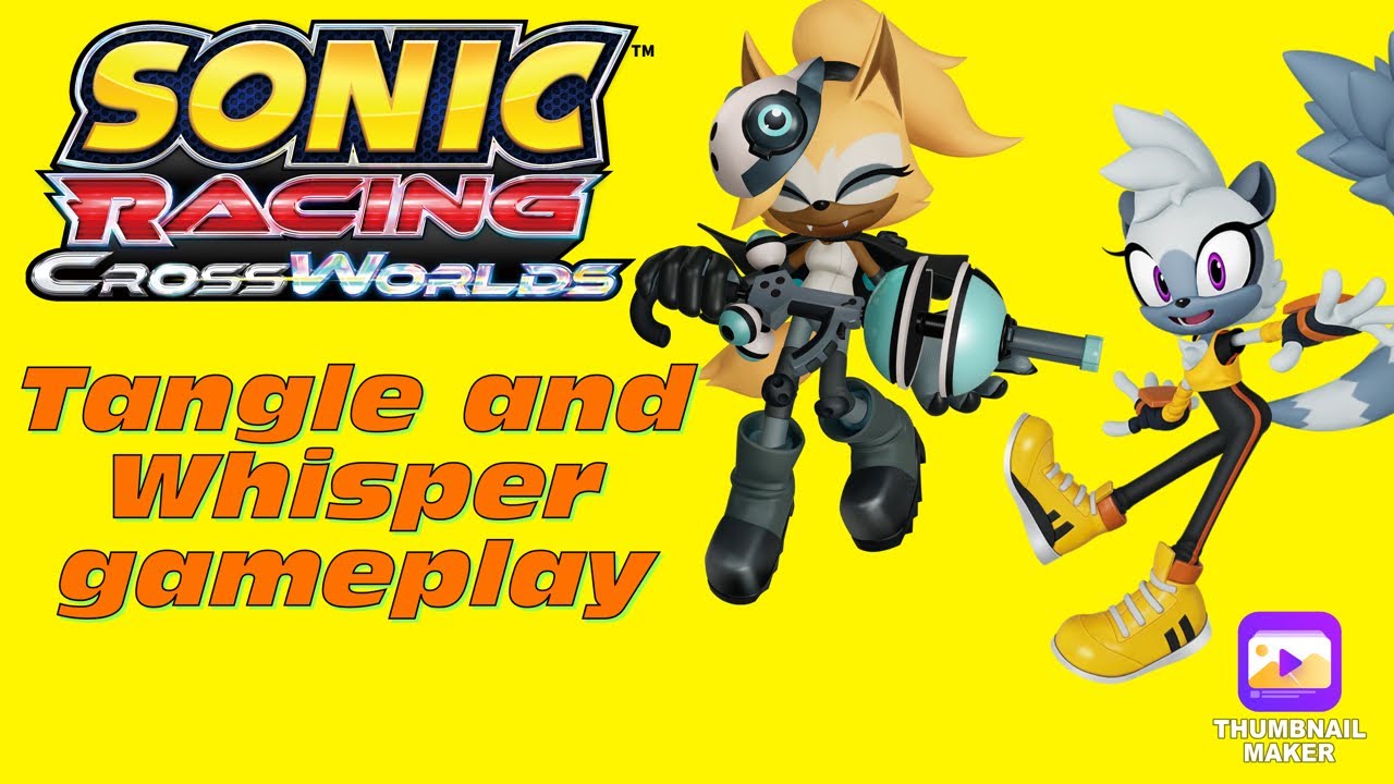 Sonic Racing Crossworlds: Tangle and Whisper gameplay + Festival