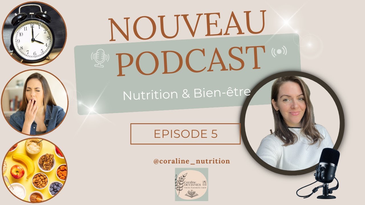 Collations saines & rassasiantes : mes astuces en cas de fatigue à 16h! |Podcast Nutrition&Bien-être