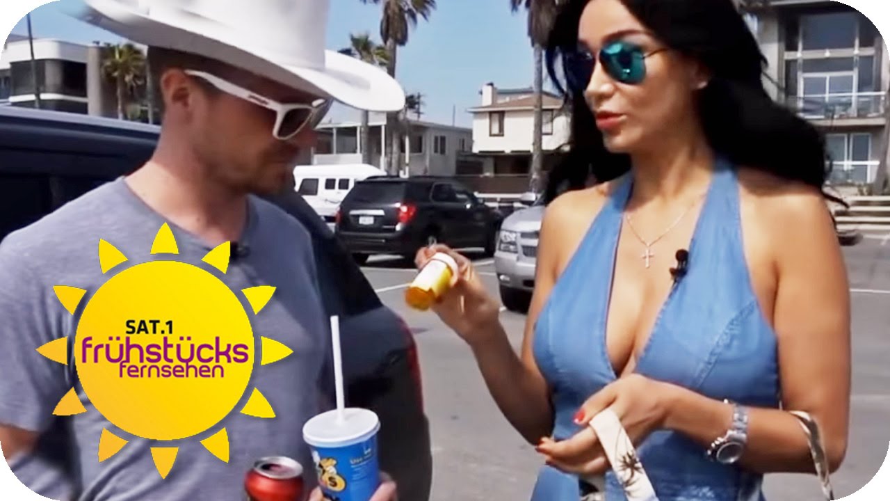Verona Pooth ganz privat in L.A. | SAT.1 Frühstücksfernsehen