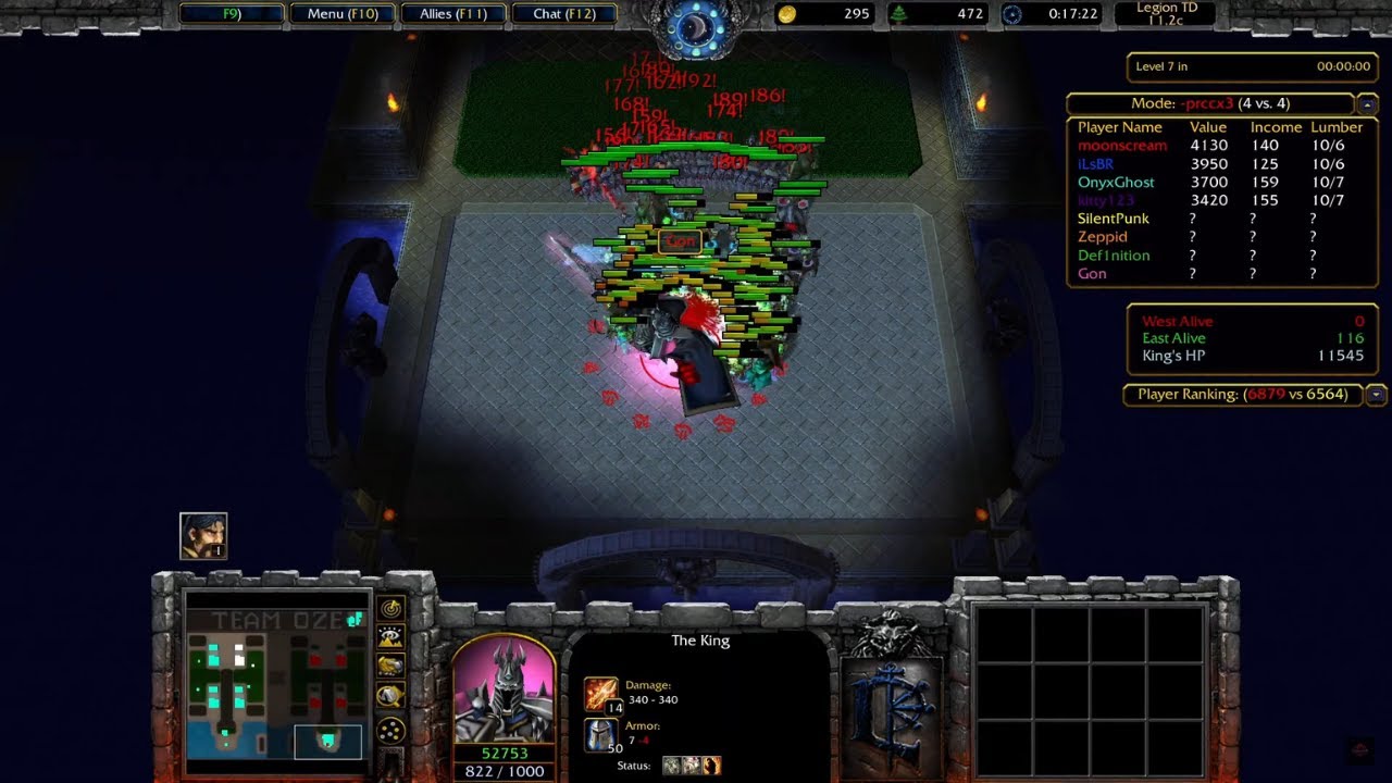 Legion TD – Warcraft III - Lord of Death, Tree of Travel and Knight | PRCCX3 | 11.2c