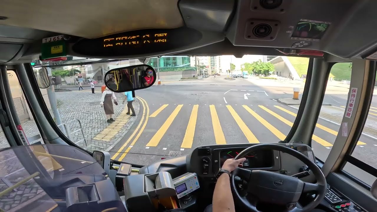 KMB 290A TJ652 將軍澳（彩明）往 荃灣西站 /// Tseung Kwan O (Choi Ming) To Tsuen Wan West Station
