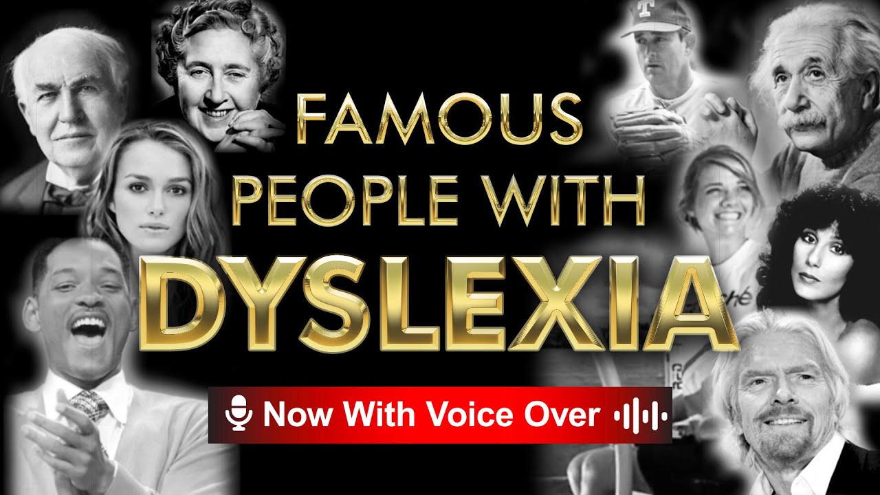 Famous People With Dyslexia (OFFICIAL LAUNCH)