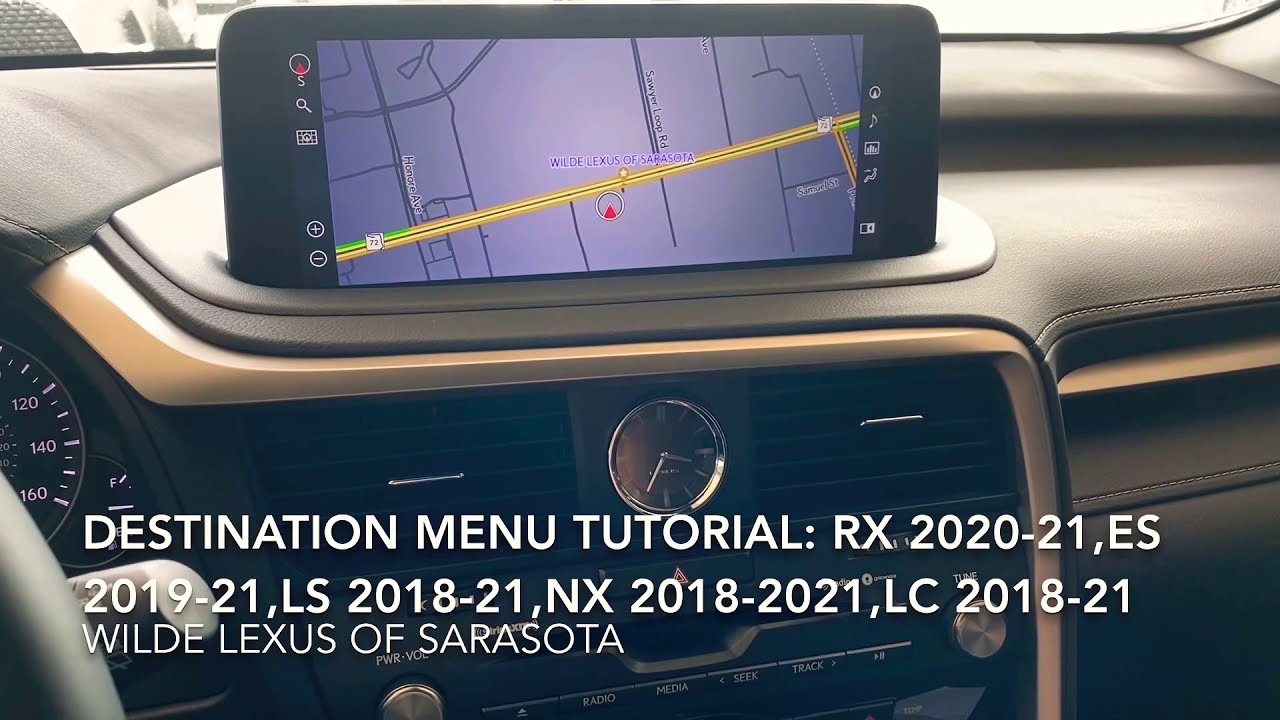 Destination Menu Tutorial