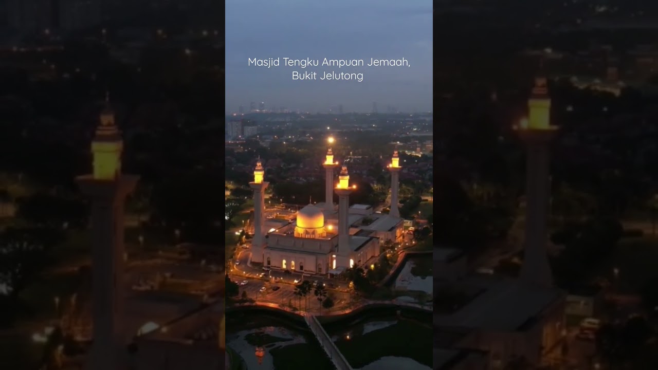 Masjid Tengku Ampuan Jemaah, Bukit Jelutong,Shah Alam. #tuahlensa #beautifulmalaysia #masjid #short