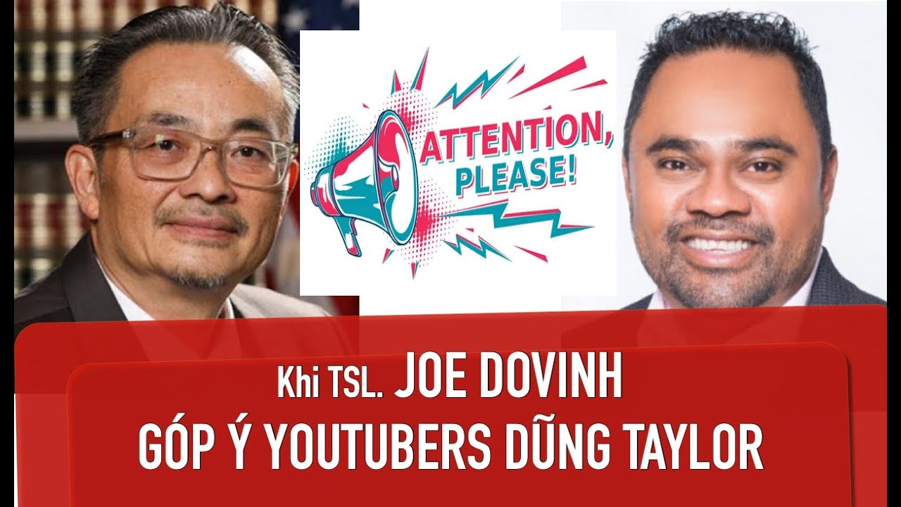 TIẾN SĨ LUẬT JOE ĐỖ VINH TIẾT LỘ NHỮNG ĐIỀU CHƯA AI TỪNG N&Oacute;I VỀ GERARD WILLIAMS - DŨNG TAYLOR