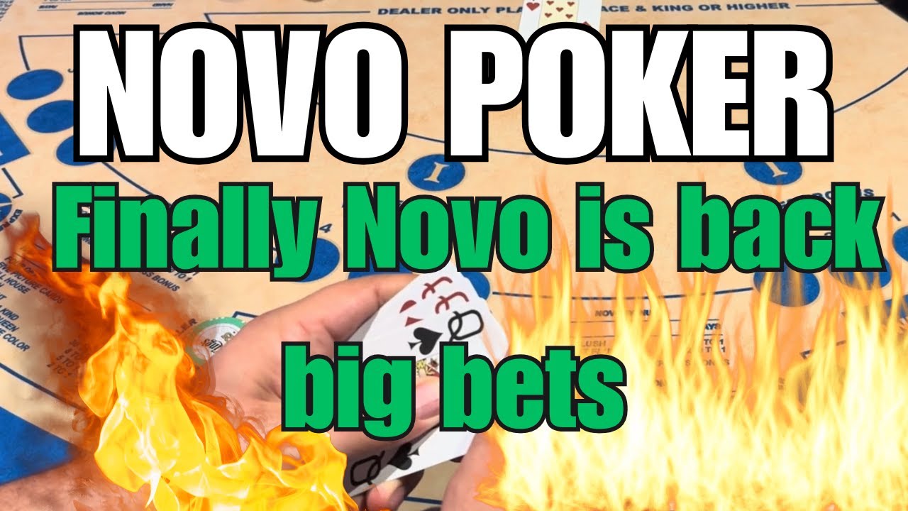 NOVO POKER ! Finally Novo is back big bets