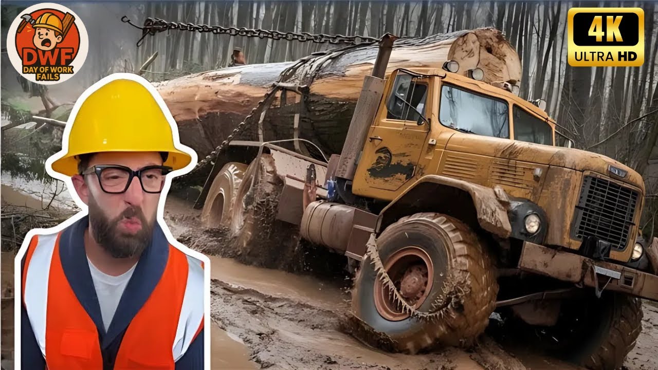 Adam Reacts to Fails and Funny Moments of Construction Workers - Episode 8