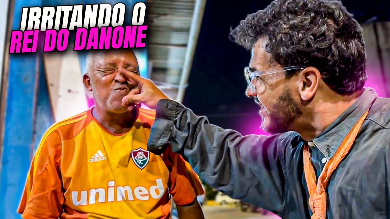 DIDINHO FOI VISITAR SEU PAI E TIROU ELE DO SÉRIO | REI DO DANONE 