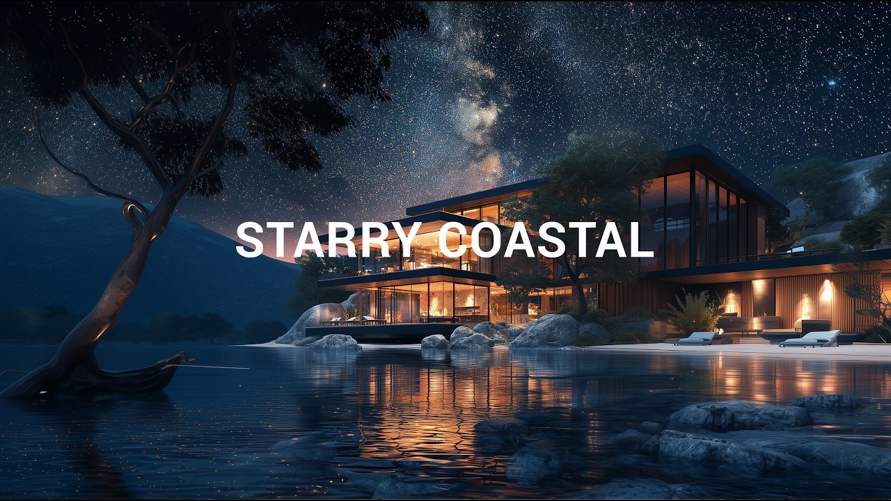 Night Lo-Fi 2026 – Starry Coastal Chill | Relaxing Calm Beats & Deep Night Ambience – 1h