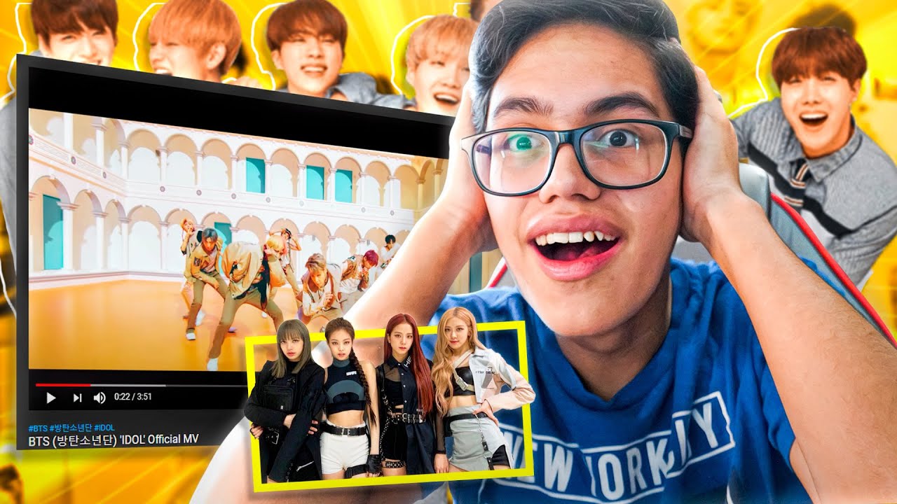PRIMERA VEZ REACCIONANDO AL K-POP ( BTS, BLACKPINK, etc )