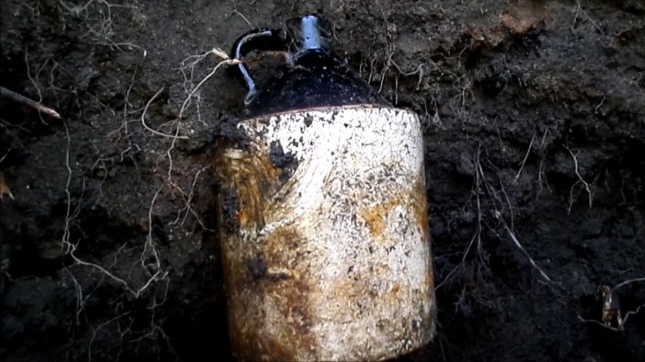 A successful privy dig I dug 2 gallon Jugs.