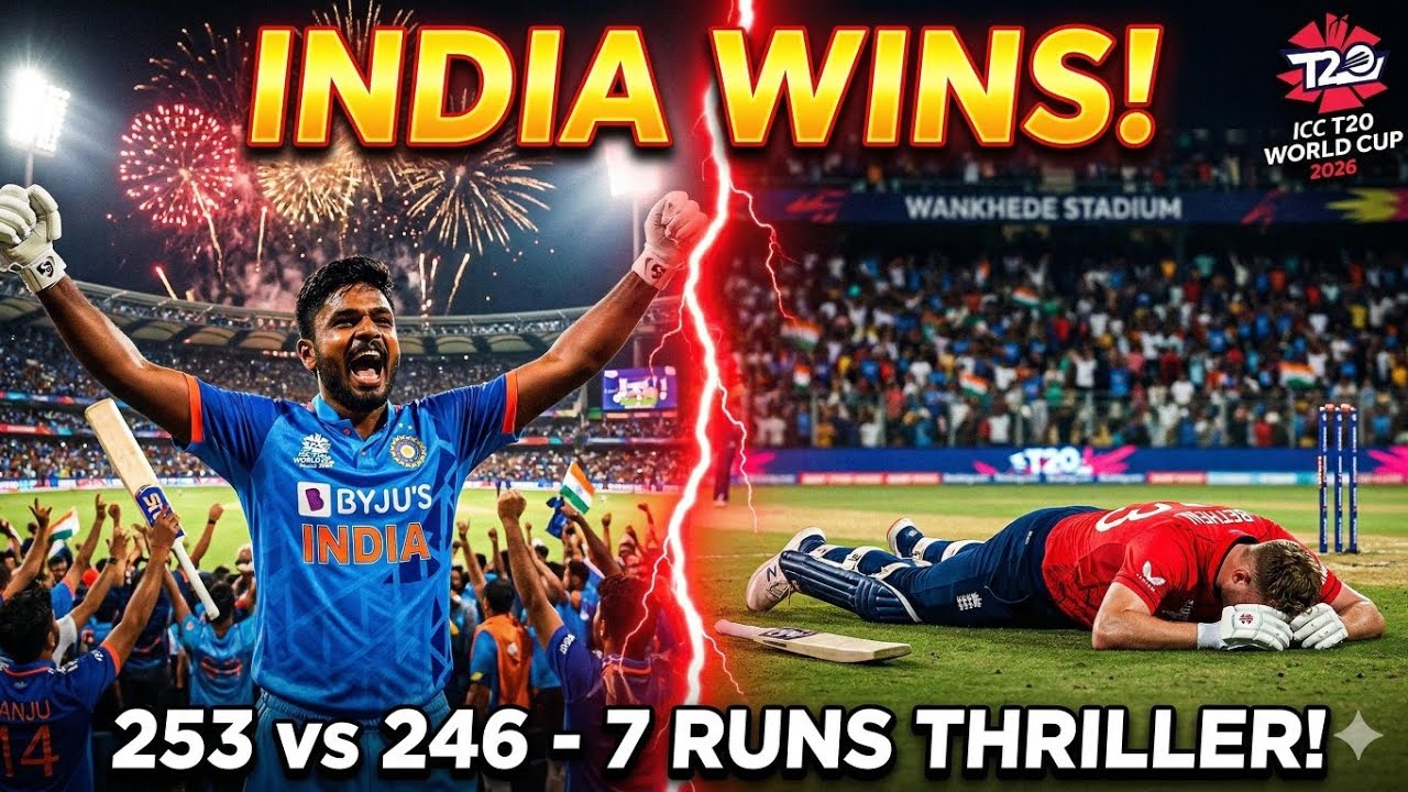 India Defeats England! 🇮🇳 Road to the T20 World Cup 2026 Final | Tollywood Tossers