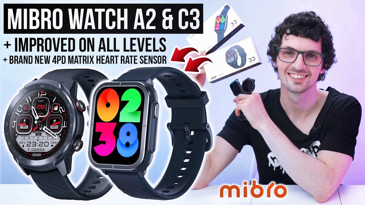 2023's Best Value Smartwatches! - Mibro Watch A2 & C3 Review & Test (New 4PD Sensor)