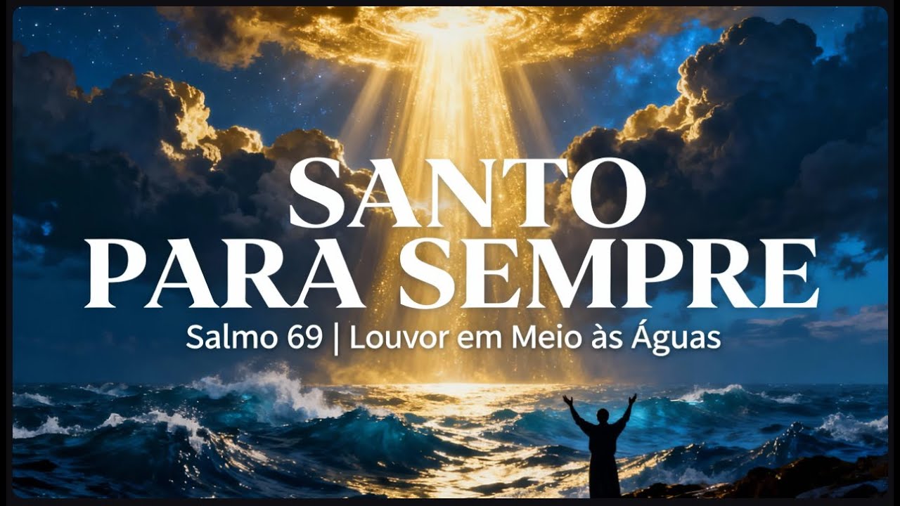 🎵SANTO PRA SEMPRE   - (SALMO 69)