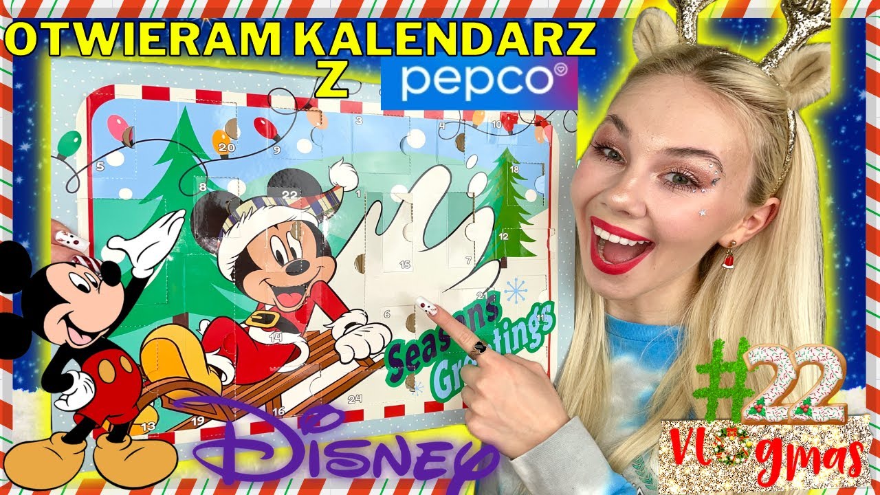 🎁 OTWIERAM KALENDARZ ADWENTOWY DISNEY Z PEPCO Vol.2  🗓🎄 | VLOGMAS #22 | Pattje