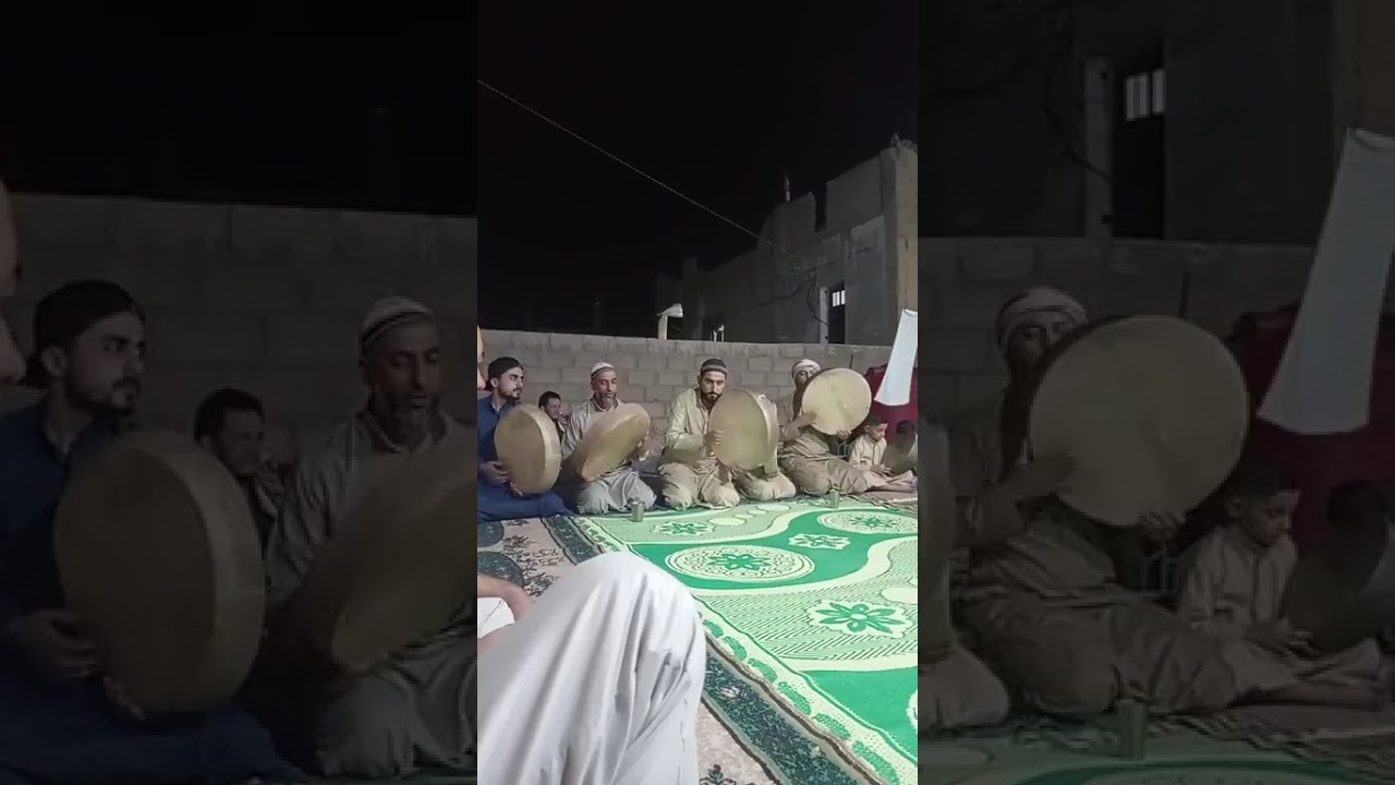 سهرة احباب الشيخ خلف ابو حمود مداح احمد طارق العطية  زاوية الحج طارق