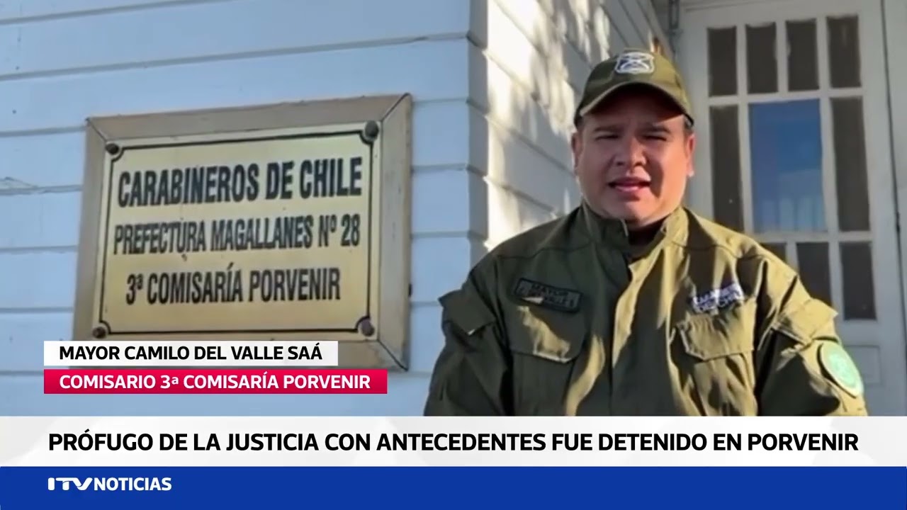 Detienen en Porvenir a ciudadano uruguayo prófugo de la justicia desde 2023