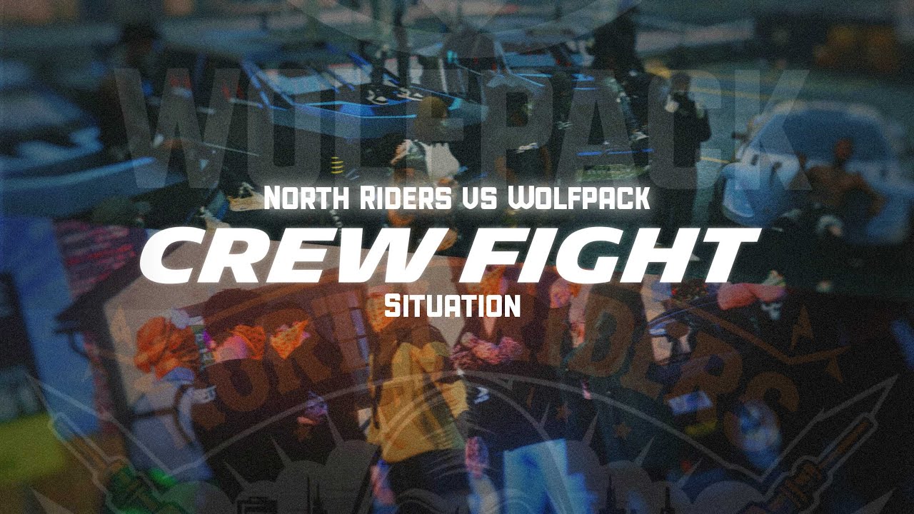 NORTH RIDERS🧡 (FURIOUS) VS WOLFPACK 🖤| CREW FIGHT💥 | DIVINE RP