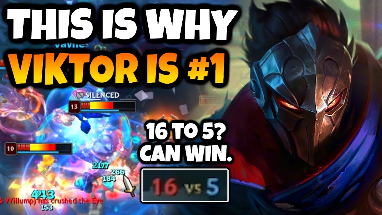 Viktor is the most popular Mid, and this is why. Absurd Scaling Champ
