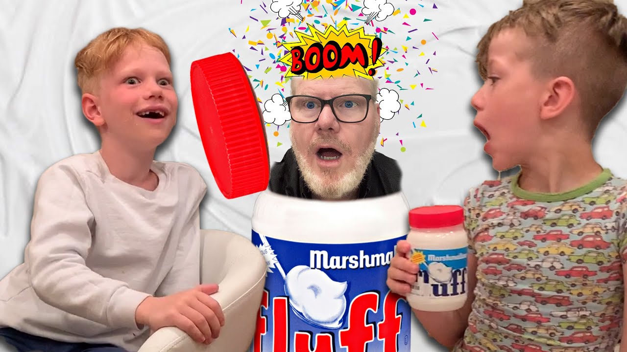 My Kids try Marshmallow Fluff for the first time! *Hilarious*