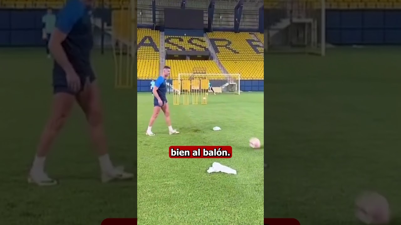 El secreto de CR7 en los tiros libres
