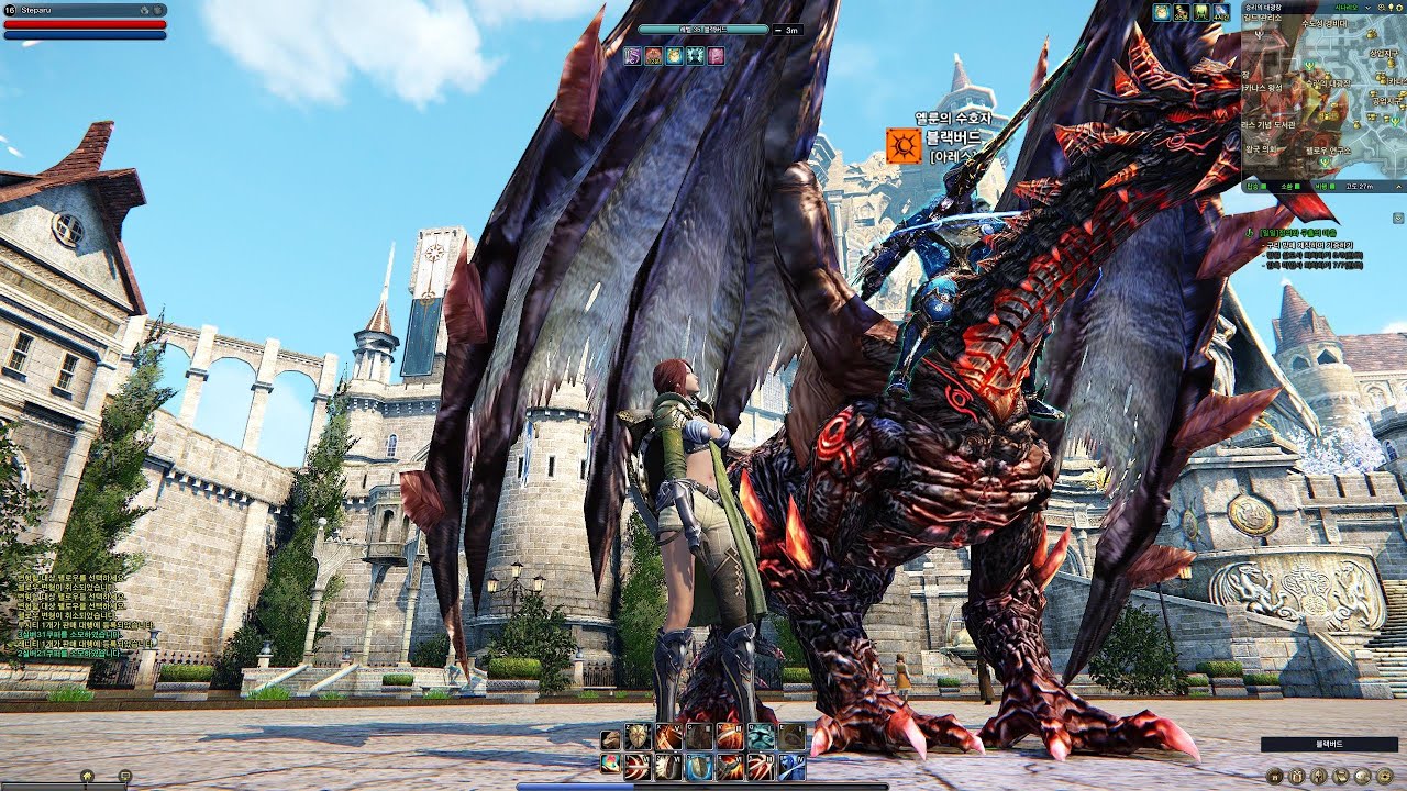 Icarus Online Melee Mounted Combat and Questing 4k HDR Bloom Off