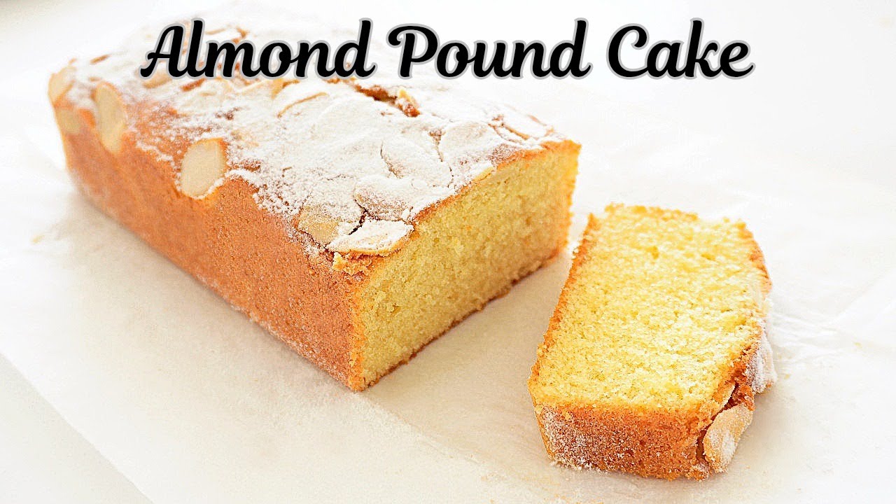 Moist Almond Pound Cake Recipe | Easy and Delicious!