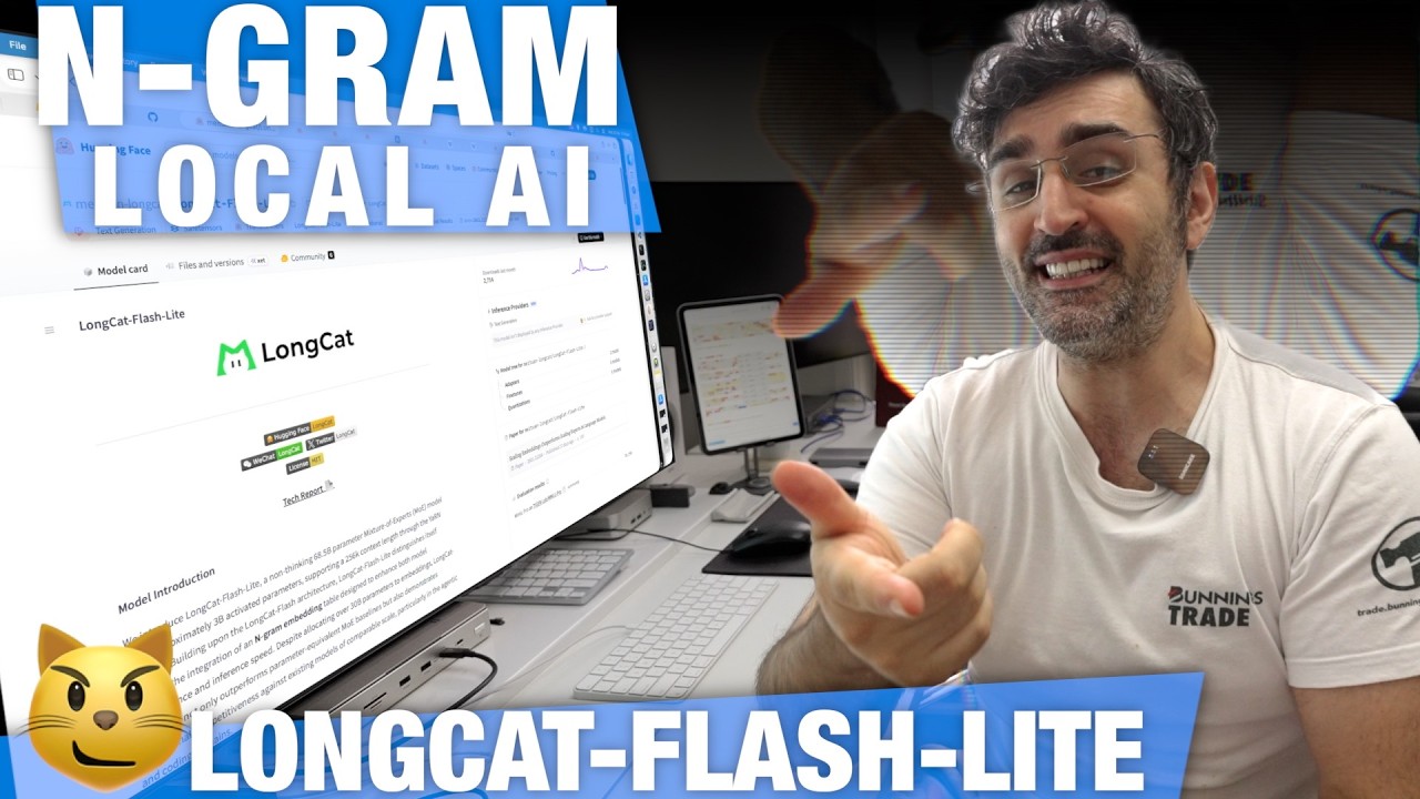LongCat-Flash-Lite — Является ли локальный ИИ N-GRAM ЛУЧШЕ для агентов программирования и OpenClaw?