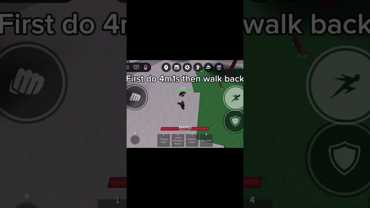 How to do instant twisted #tsb #roblox #mobile #tech #tutorial
