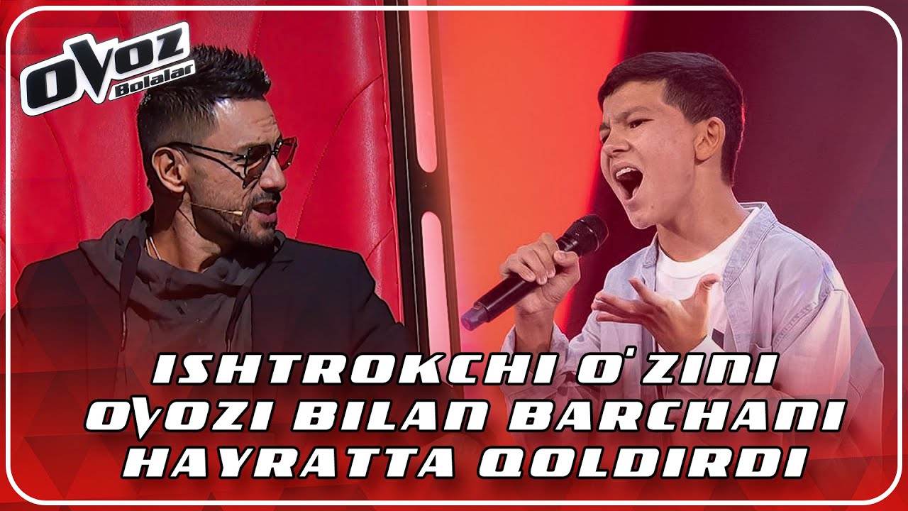 Ovoz Bolalar  - RAVSHAN TOSHXO‘JAYEV | JE T'AIME - LARA FABIAN