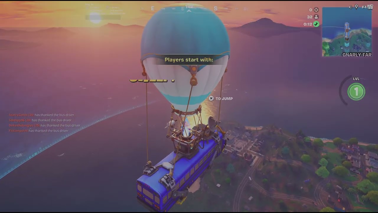 Fortnite Solo Blitz Royal Final circles.