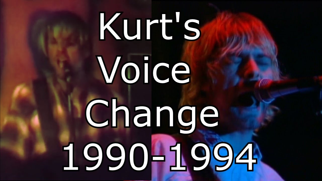 Nirvana - In Bloom - Kurt's Voice Change 1990-1994 (Live Mix)