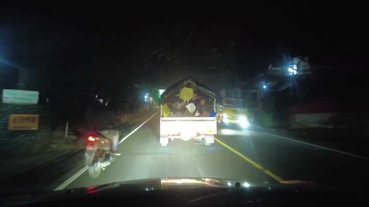 Mudik Lebaran 2026 - Late Night Drive to Puncak Pass from Gadog to Cisarua via Ciawi-Cianjur Road