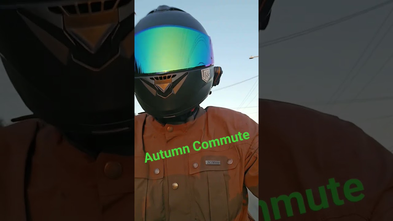 A Cool autumn commute. #motorcycle #motorcyclelife #motorcyclecommunity