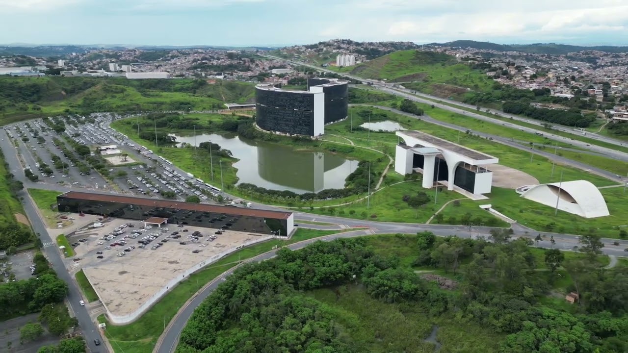 Cidade Administrativa de Minas Gerais - Belo Horizonte - BH Filmagem aérea - @governodeminasgerais